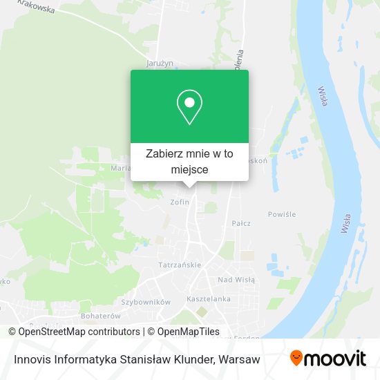 Mapa Innovis Informatyka Stanisław Klunder