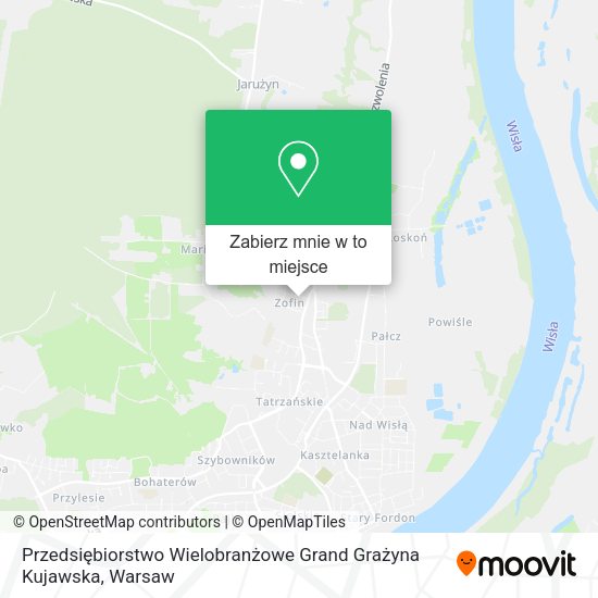 Mapa Przedsiębiorstwo Wielobranżowe Grand Grażyna Kujawska