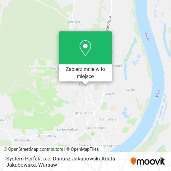 Mapa System Perfekt s.c. Dariusz Jakubowski Arleta Jakubowska