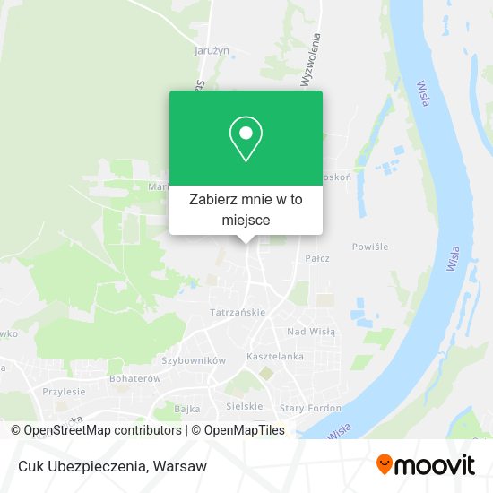 Mapa Cuk Ubezpieczenia