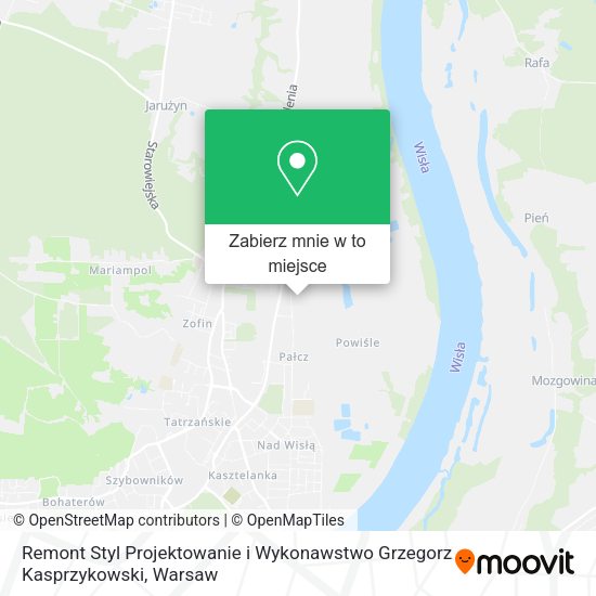 Mapa Remont Styl Projektowanie i Wykonawstwo Grzegorz Kasprzykowski