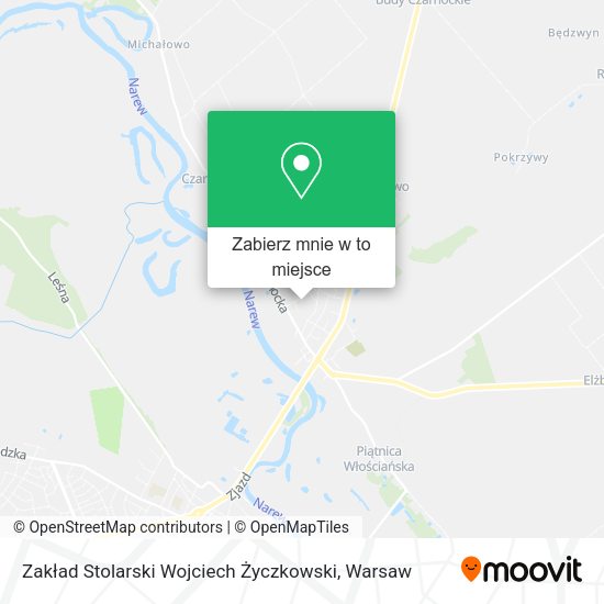 Mapa Zakład Stolarski Wojciech Życzkowski