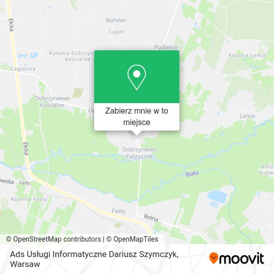 Mapa Ads Usługi Informatyczne Dariusz Szymczyk