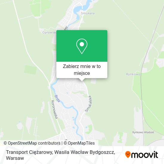 Mapa Transport Ciężarowy, Wasila Wacław Bydgoszcz