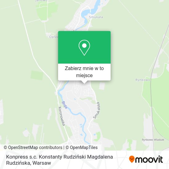 Mapa Konpress s.c. Konstanty Rudziński Magdalena Rudzińska