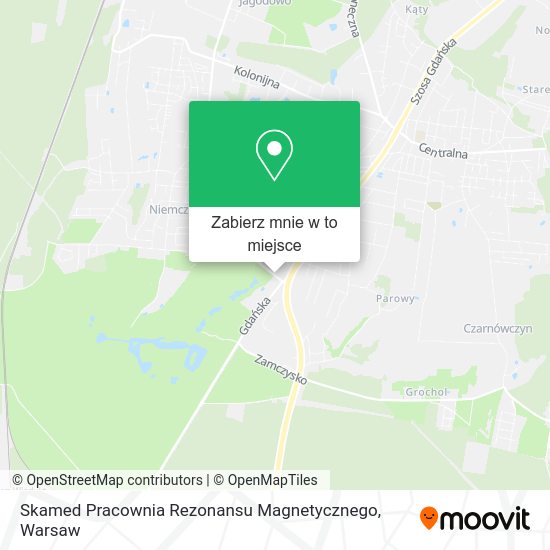 Mapa Skamed Pracownia Rezonansu Magnetycznego