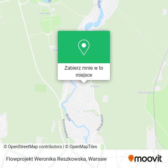 Mapa Flowprojekt Weronika Reszkowska