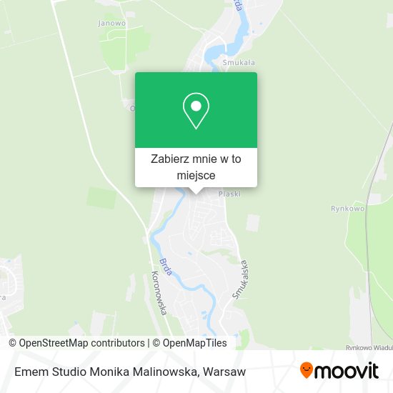 Mapa Emem Studio Monika Malinowska