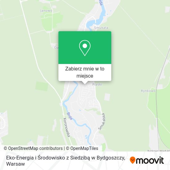 Mapa Eko-Energia i Środowisko z Siedzibą w Bydgoszczy