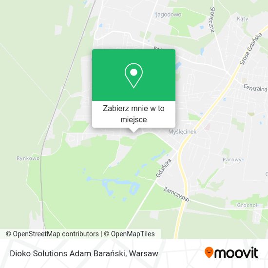 Mapa Dioko Solutions Adam Barański