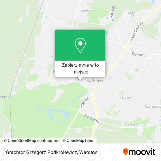 Mapa Grachtor Grzegorz Podkrólewicz