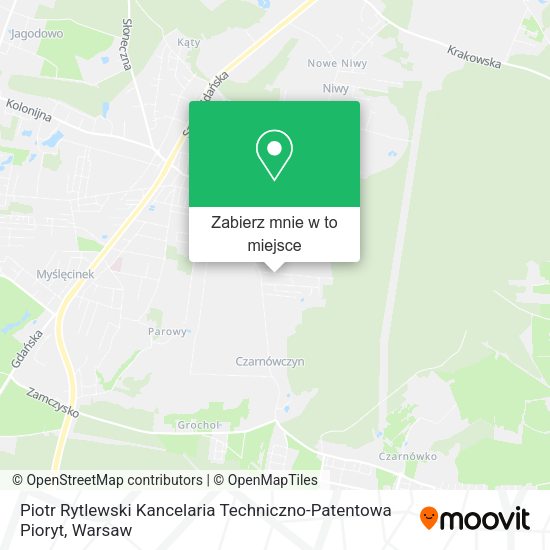 Mapa Piotr Rytlewski Kancelaria Techniczno-Patentowa Pioryt