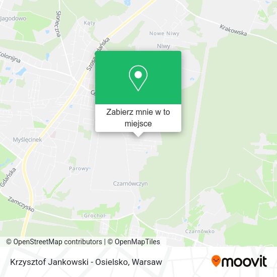 Mapa Krzysztof Jankowski - Osielsko