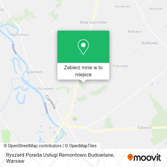 Mapa Ryszard Poreda Usługi Remontowo Budowlane