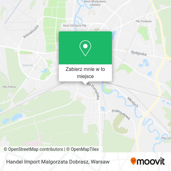 Mapa Handel Import Malgorzata Dobrasz