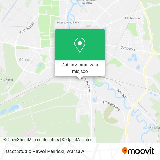 Mapa Oset Studio Paweł Paliński