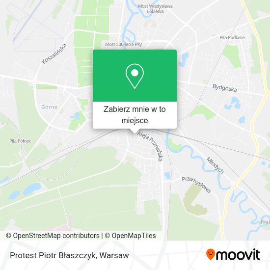 Mapa Protest Piotr Błaszczyk