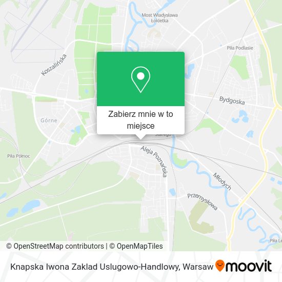 Mapa Knapska Iwona Zaklad Uslugowo-Handlowy