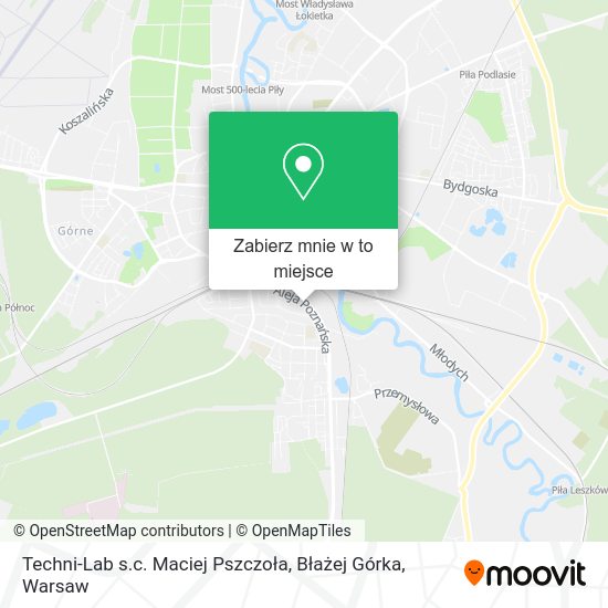 Mapa Techni-Lab s.c. Maciej Pszczoła, Błażej Górka