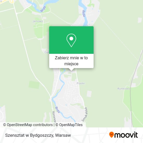 Mapa Szensztat w Bydgoszczy