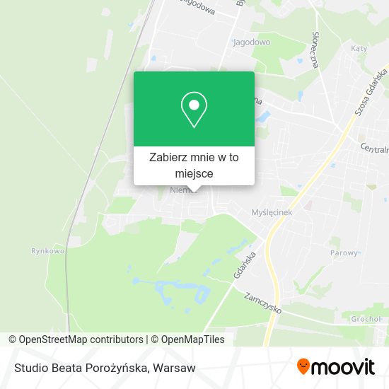 Mapa Studio Beata Porożyńska