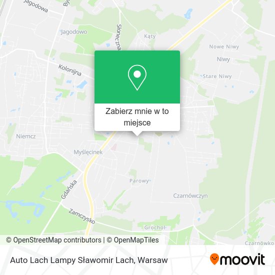 Mapa Auto Lach Lampy Sławomir Lach