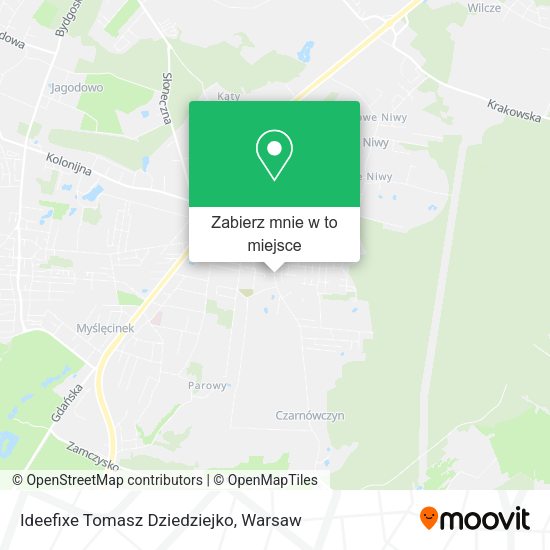 Mapa Ideefixe Tomasz Dziedziejko