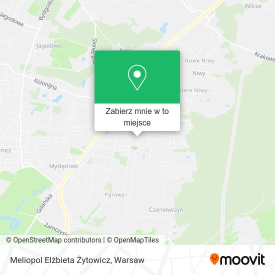 Mapa Meliopol Elżbieta Żytowicz