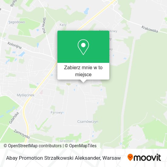 Mapa Abay Promotion Strzałkowski Aleksander