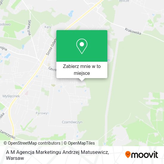 Mapa A M Agencja Marketingu Andrzej Matusewicz