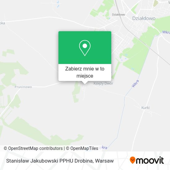 Mapa Stanisław Jakubowski PPHU Drobina