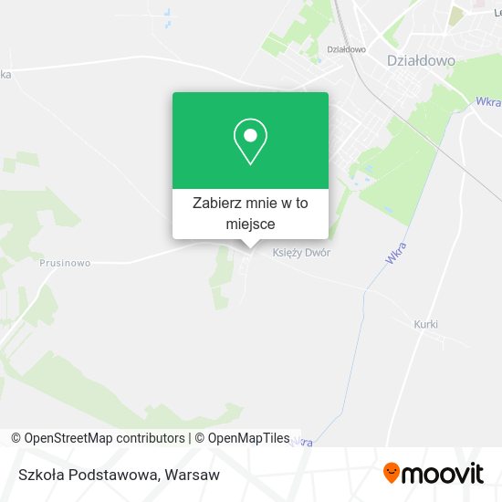 Mapa Szkoła Podstawowa