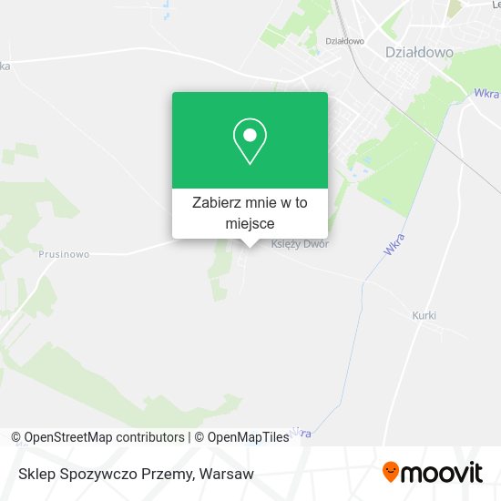 Mapa Sklep Spozywczo Przemy