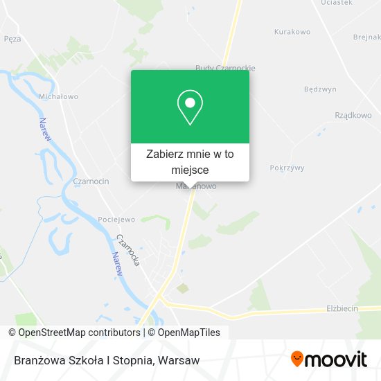 Mapa Branżowa Szkoła I Stopnia