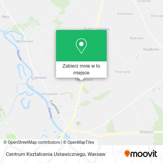 Mapa Centrum Kształcenia Ustawicznego