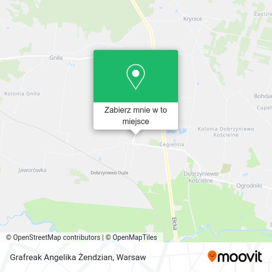 Mapa Grafreak Angelika Żendzian