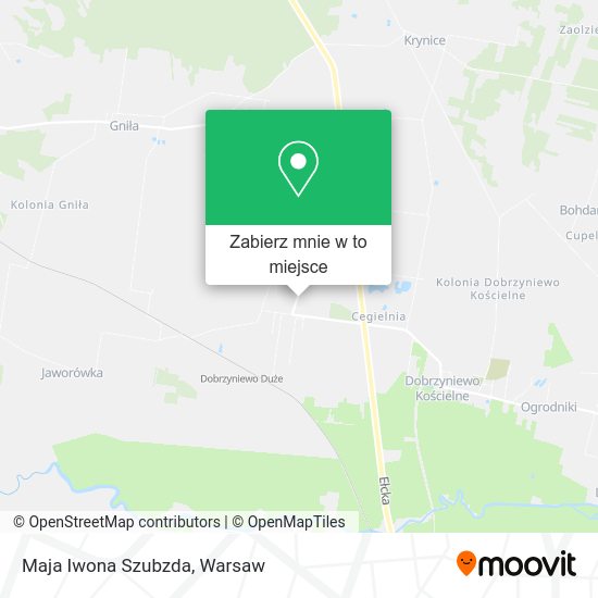 Mapa Maja Iwona Szubzda