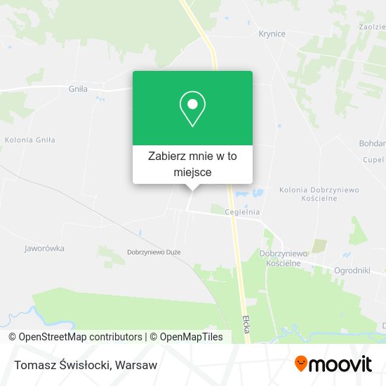 Mapa Tomasz Świsłocki