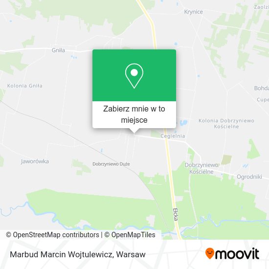 Mapa Marbud Marcin Wojtulewicz