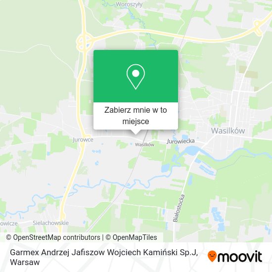 Mapa Garmex Andrzej Jafiszow Wojciech Kamiński Sp.J