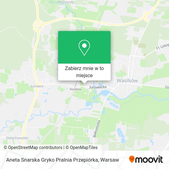 Mapa Aneta Snarska Gryko Pralnia Przepiórka