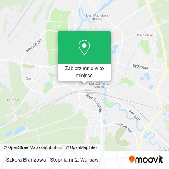 Mapa Szkoła Branżowa I Stopnia nr 2