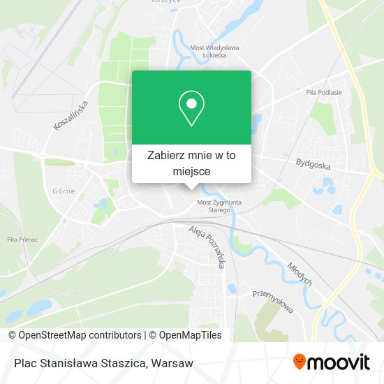 Mapa Plac Stanisława Staszica