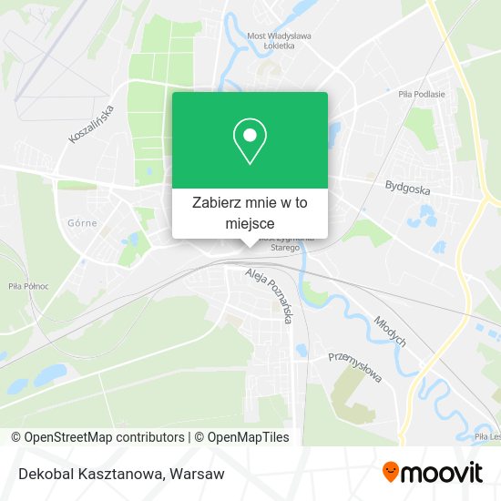 Mapa Dekobal Kasztanowa