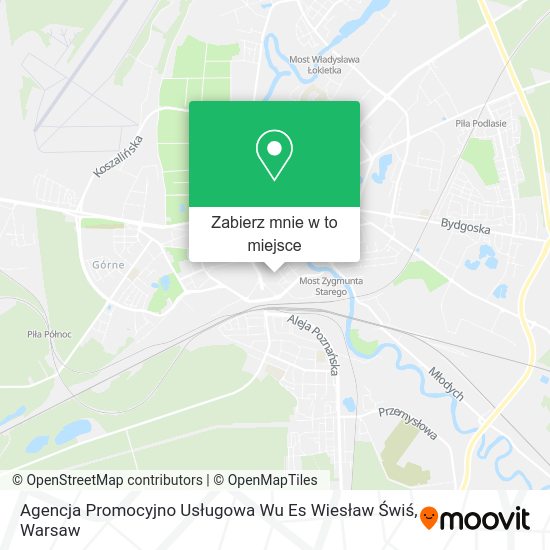 Mapa Agencja Promocyjno Usługowa Wu Es Wiesław Świś