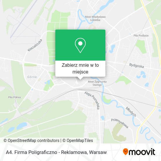 Mapa A4. Firma Poligraficzno - Reklamowa