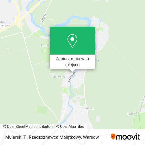 Mapa Mularski T., Rzeczoznawca Majątkowy