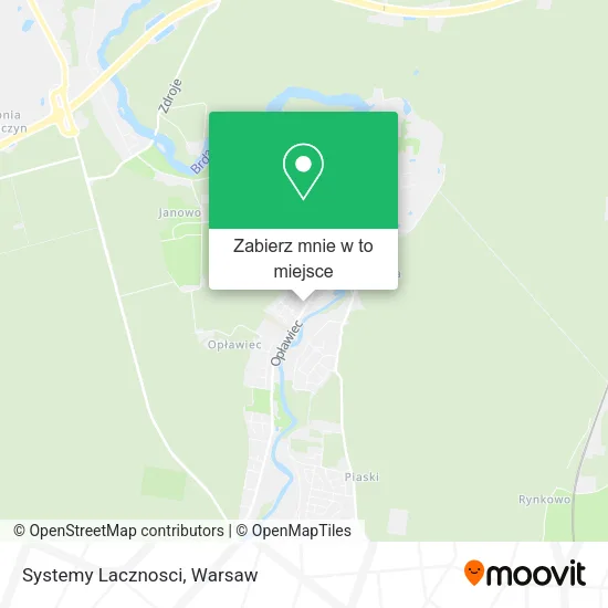 Mapa Systemy Lacznosci