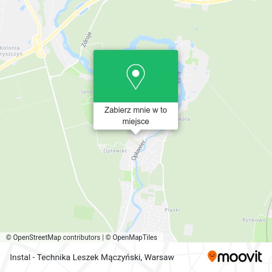 Mapa Instal - Technika Leszek Mączyński