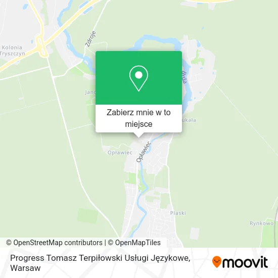 Mapa Progress Tomasz Terpiłowski Usługi Językowe